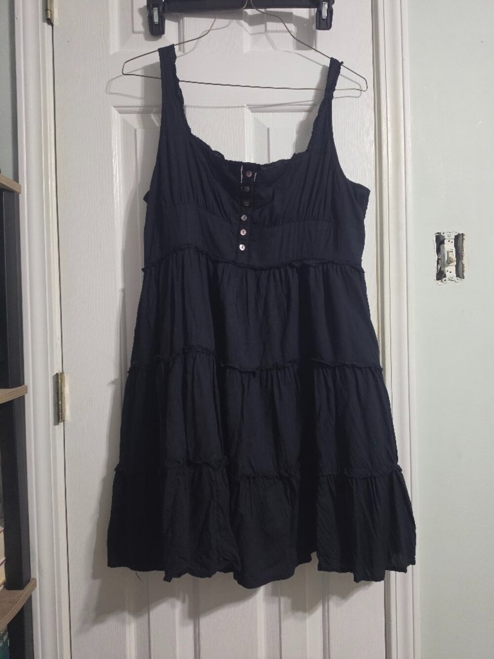 Tiered Ruffle Corset Mini Dress